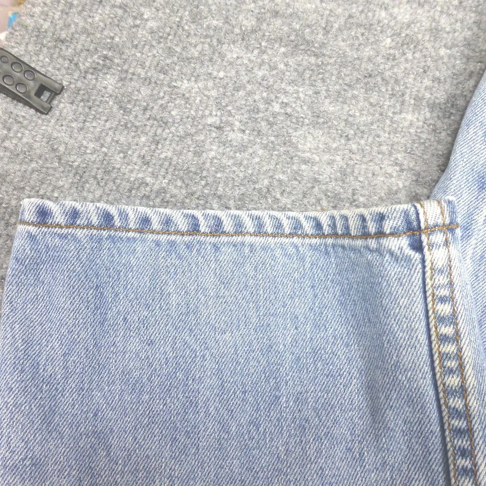 Y2K Levis 505 Regular Fit Jeans Mens 34x36 Light Wash Straight Leg Denim Cotton
